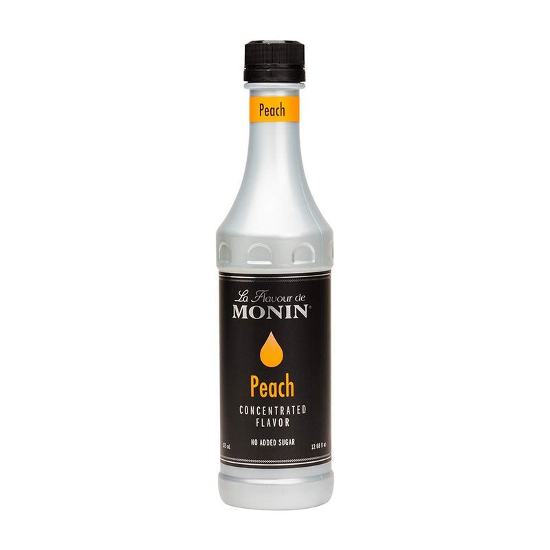Monin Peach Flavor Concentrate 375ml Bottle - Image 1